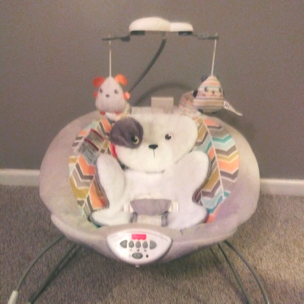 Baby bouncy seat